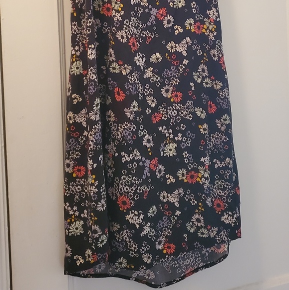 Old Navy Tops Old Navy Black Floral Tunic Top Poshmark